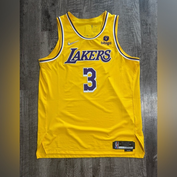 Anthony Davis Los Angeles Lakers Nike Authentic Jersey 75th...
